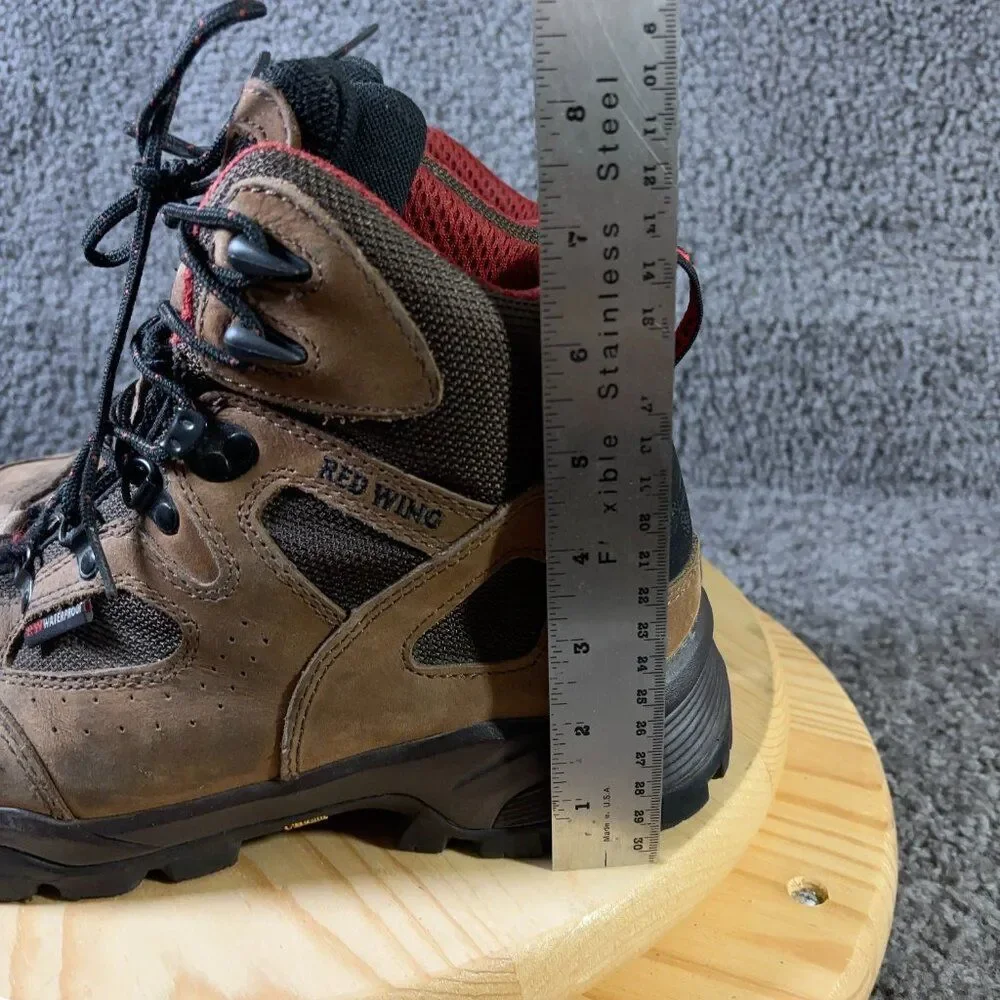 Red Wing Truhiker Boots 667 Mens Size 8 Leather Aluminum Safety Toe Waterproof